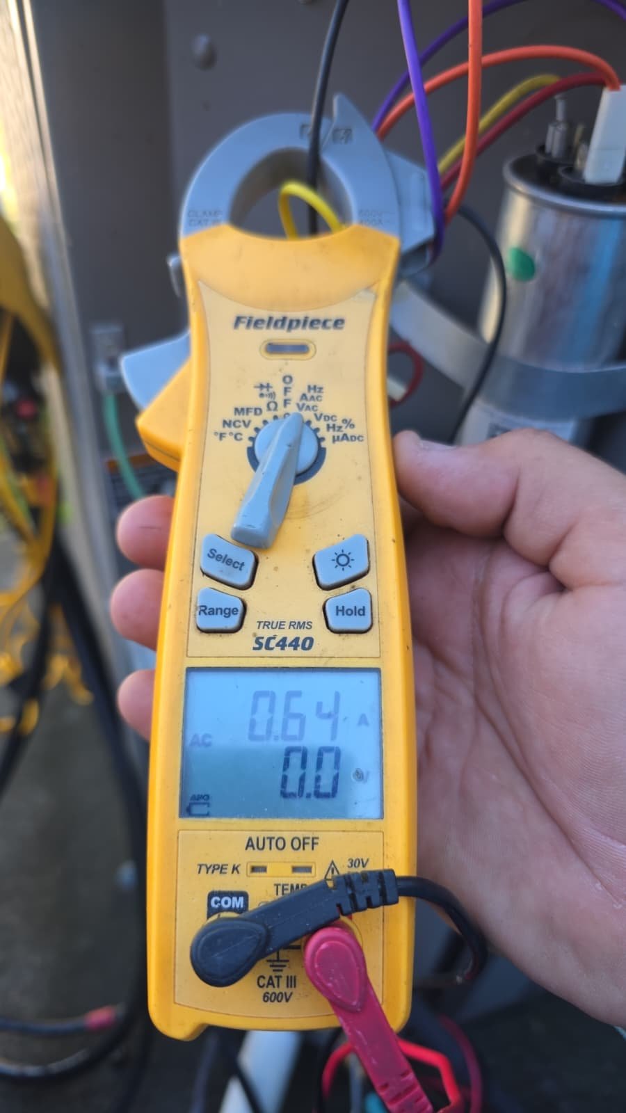 AC inspection and maintenance on outdoor condenser unit in Wimauma, FL 33598