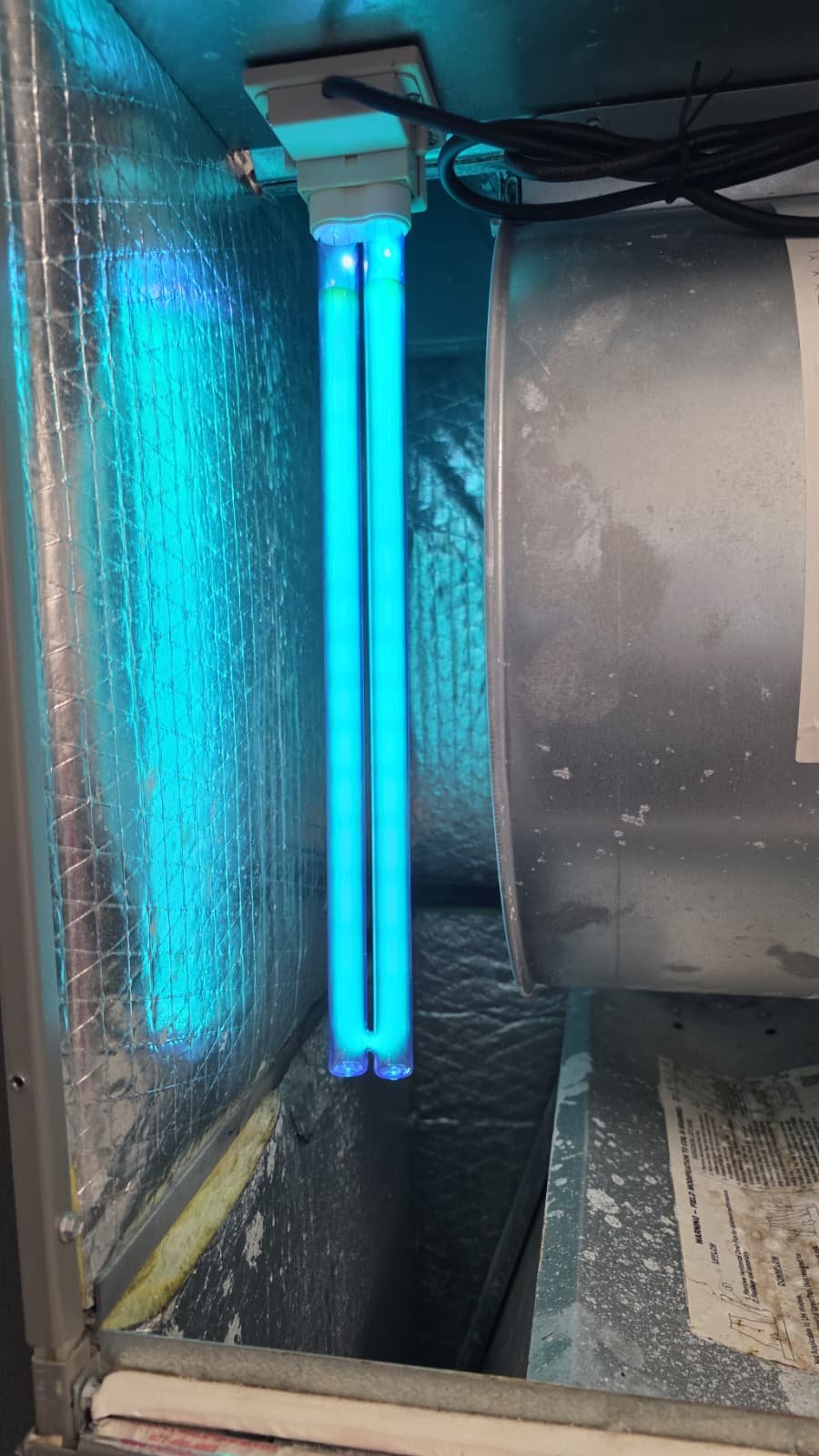 Inspection of low-voltage AC control wiring during HVAC service in Wimauma, FL 33598