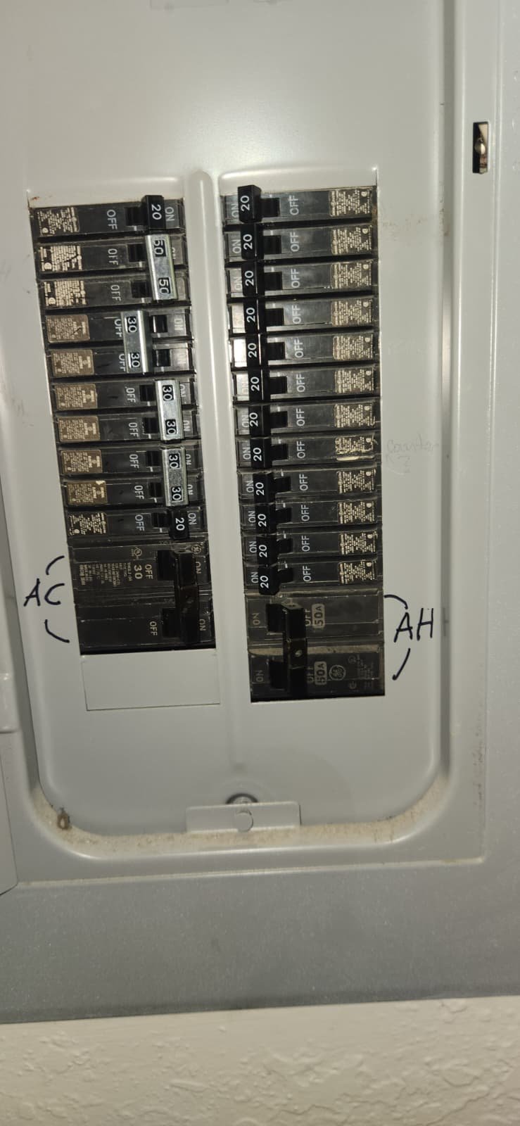 UV air treatment installation on HVAC air handler in Tampa, FL 33602