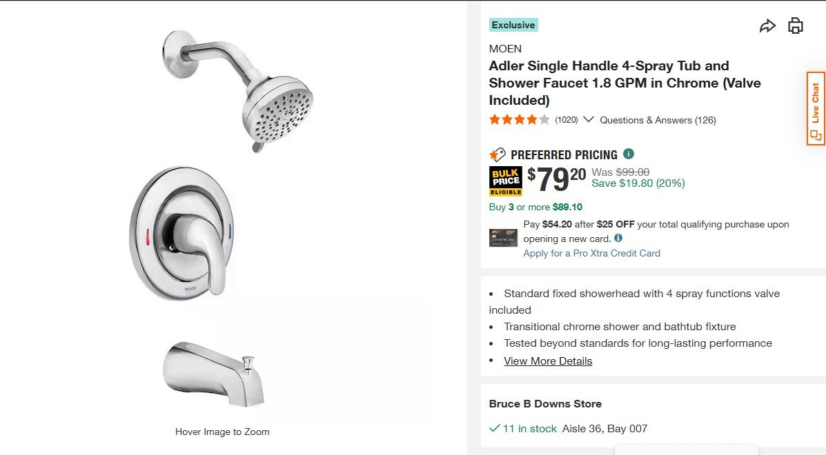 Bathroom faucet repair service Tampa, FL 33647