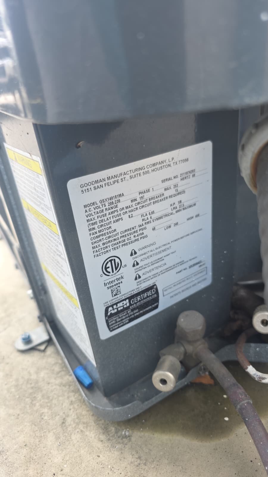 Quarterly HVAC service Tampa, FL 33634