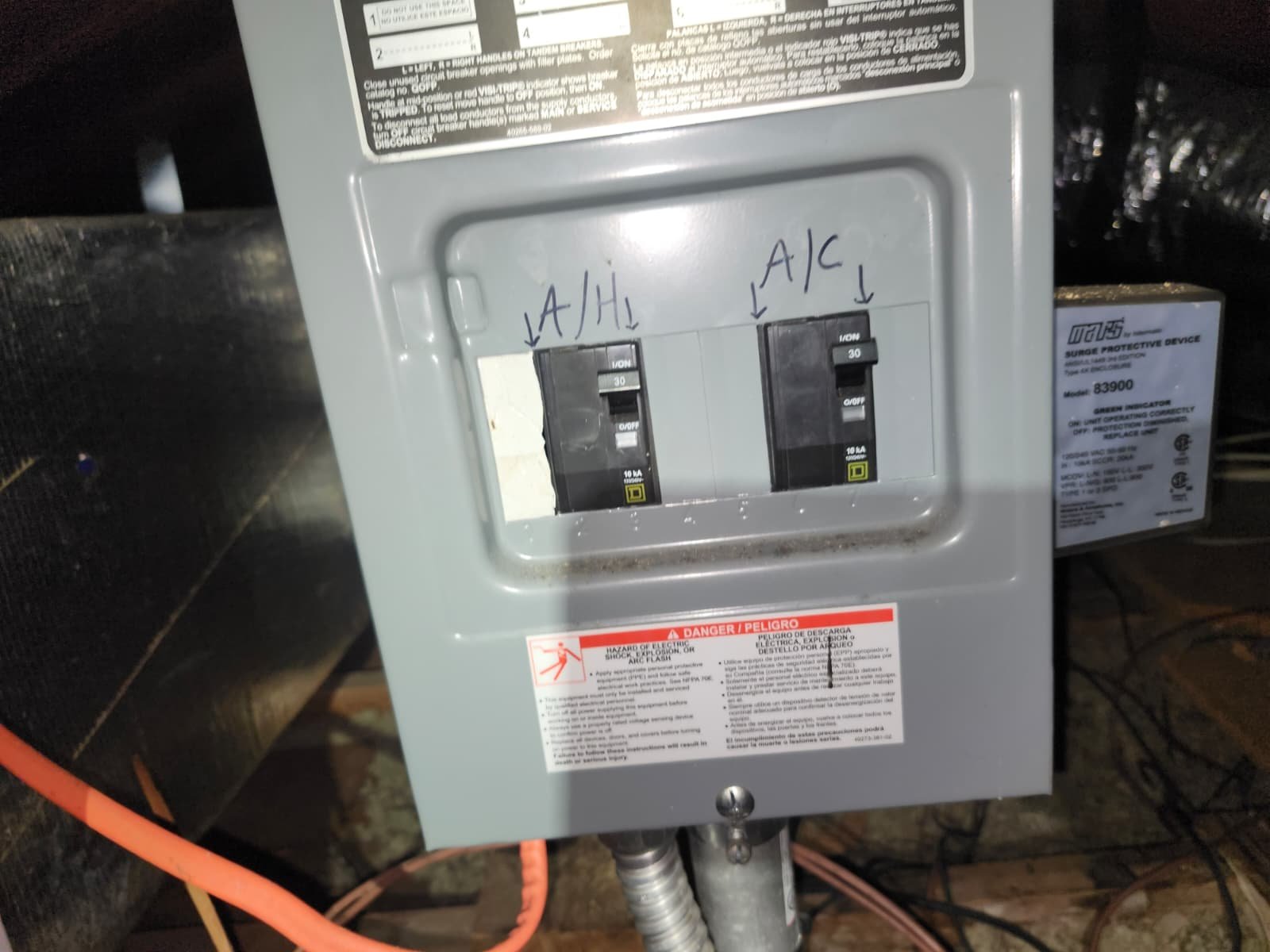 Attic insulation inspection in Zephyrhills, FL 33542