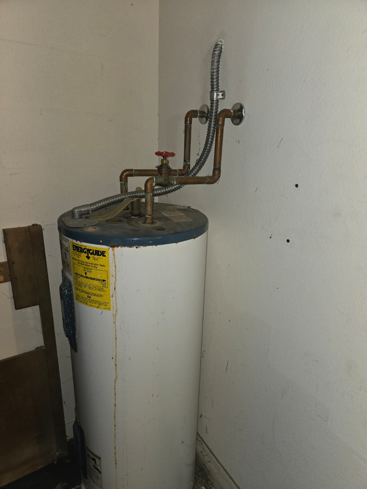 Water heater labor-only install Riverview, FL 33579