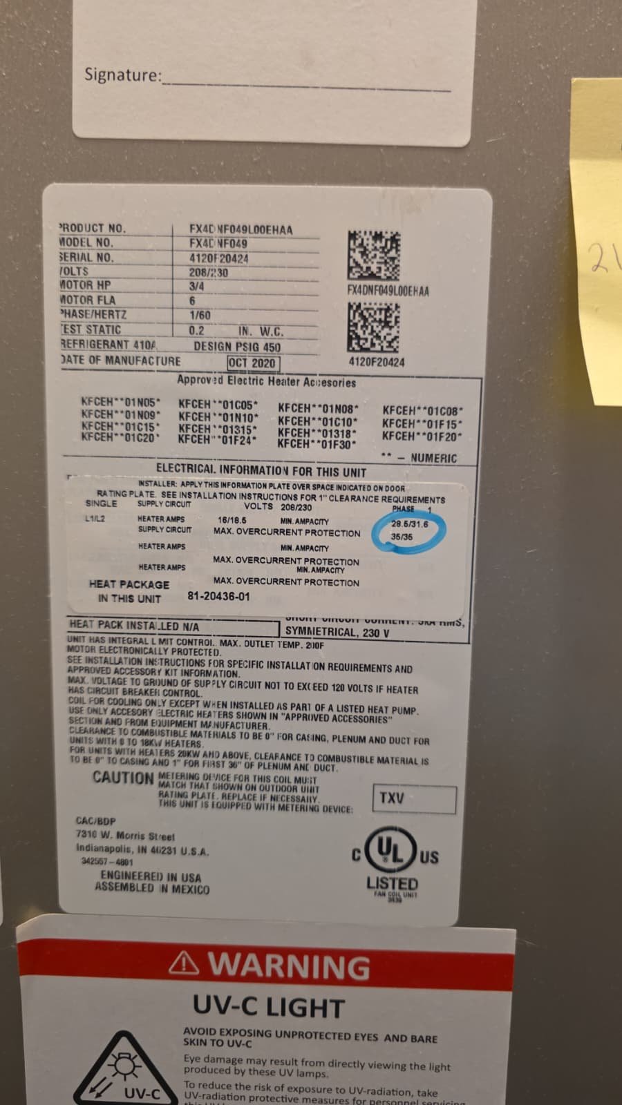 Air purifier installation options in Wesley Chapel, FL 33543