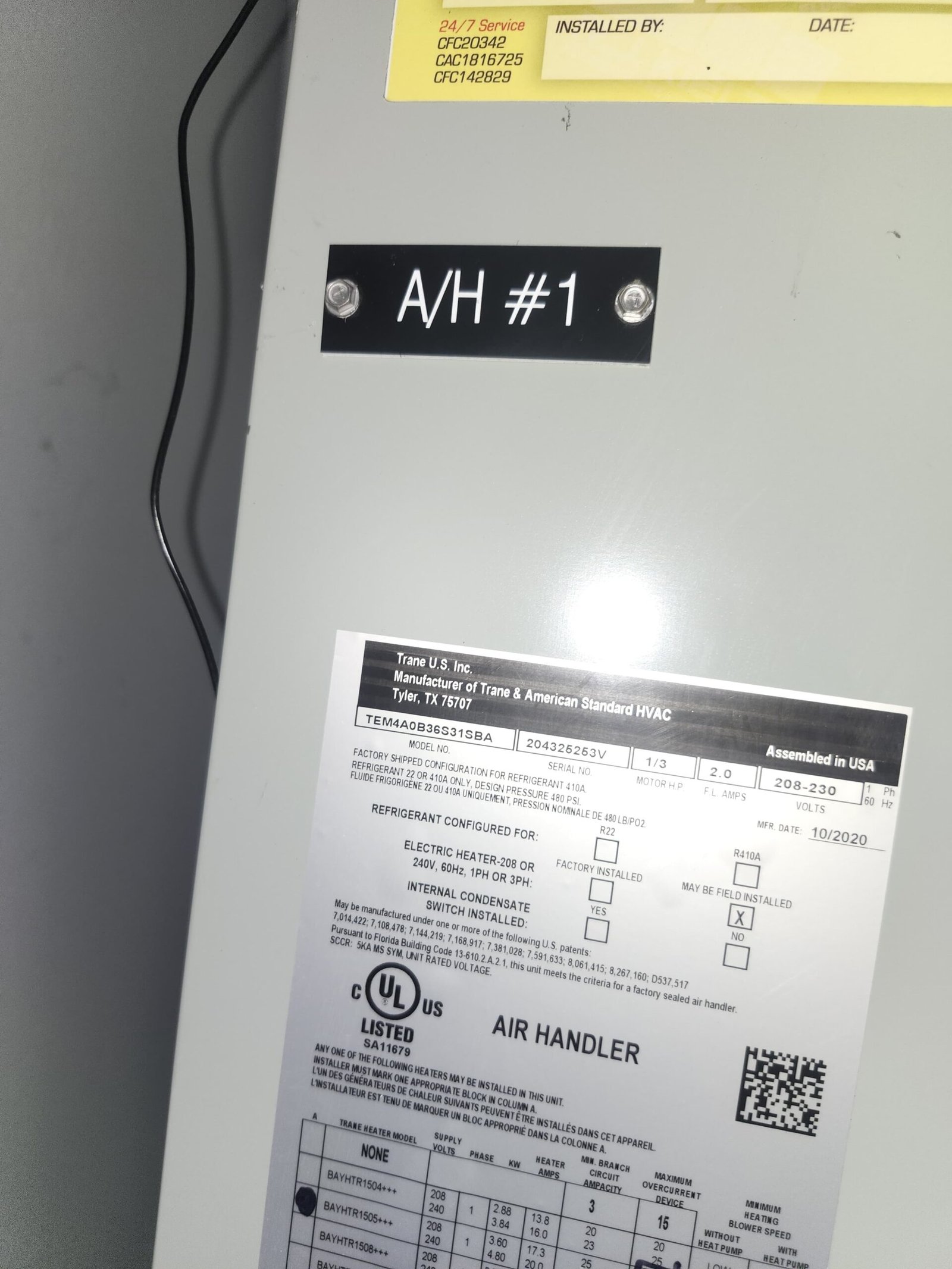 Evaporator coil leak service Tampa, FL 33629