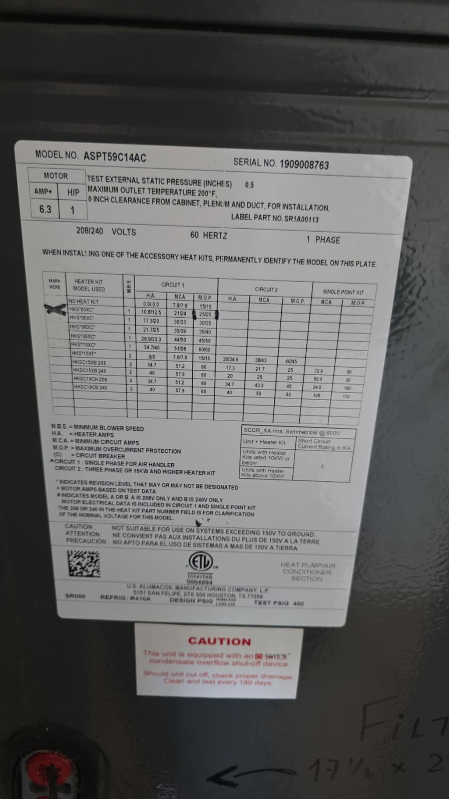 Cooling and heating maintenance in Tampa, FL 33618