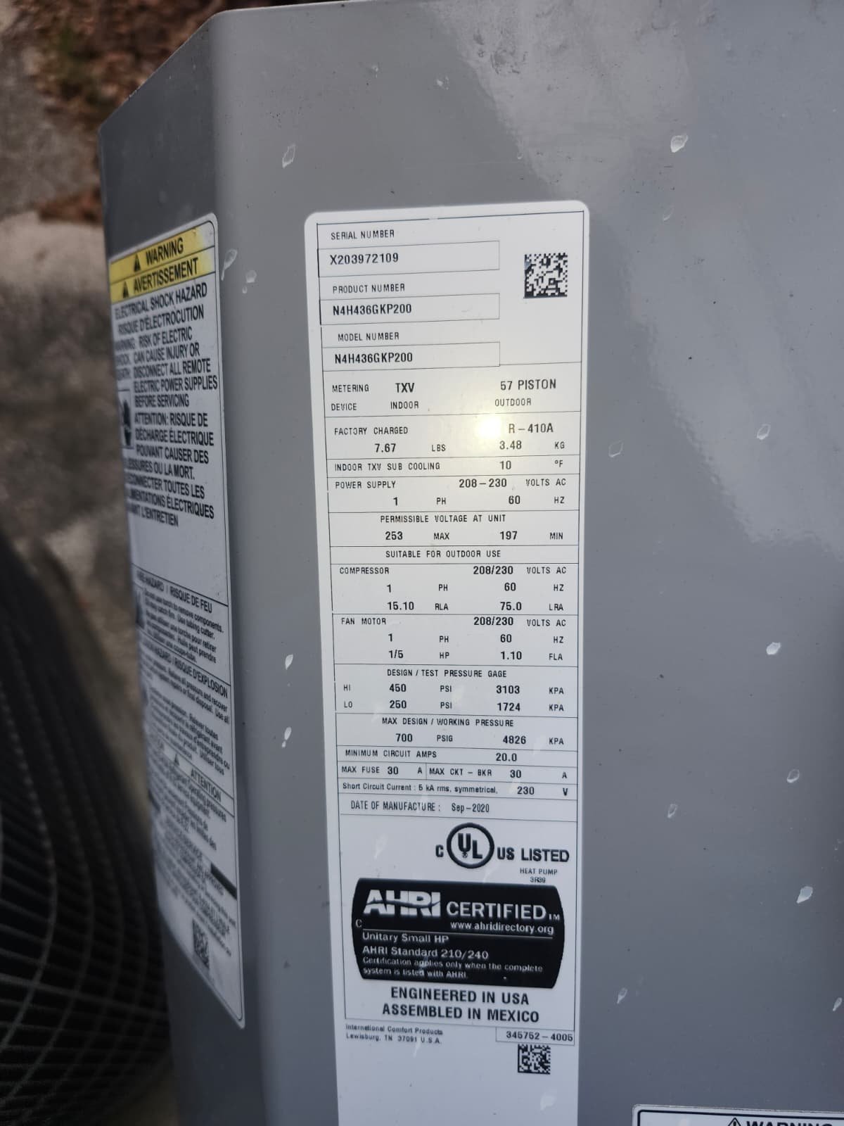 Air conditioning system diagnosis in Seminole, FL 33776