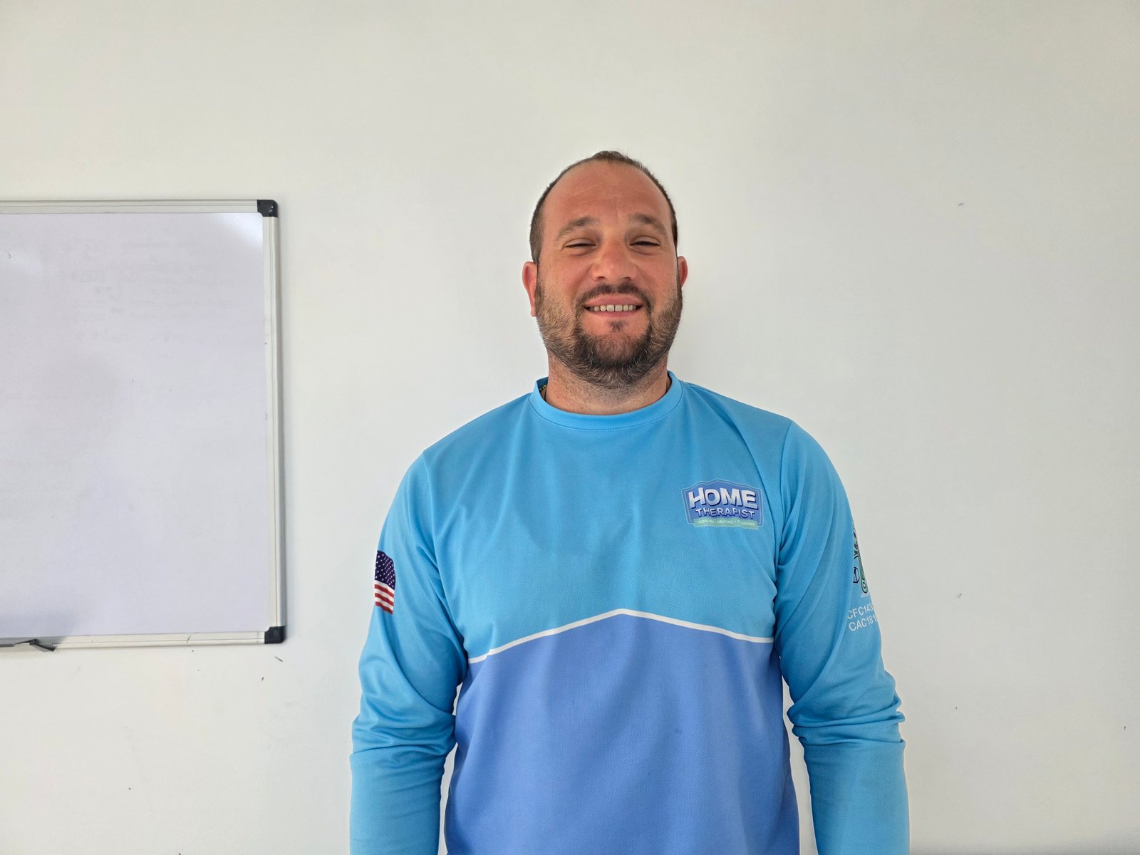 Alejandro Rico, HVAC and plumbing technician at Home Therapist