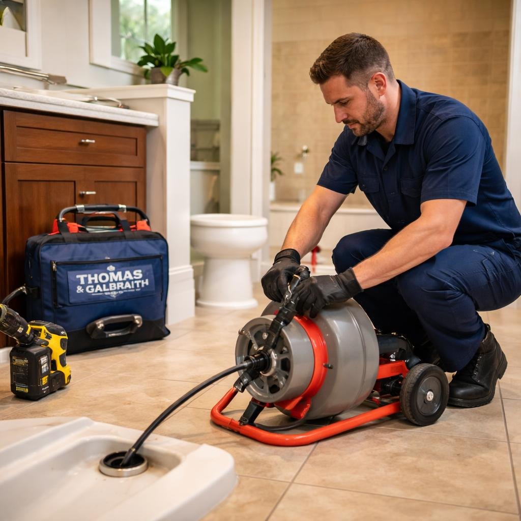 Evaluate The Plumbing And Drain Cleaning Services Company Thomas & Galbraith On Tampa