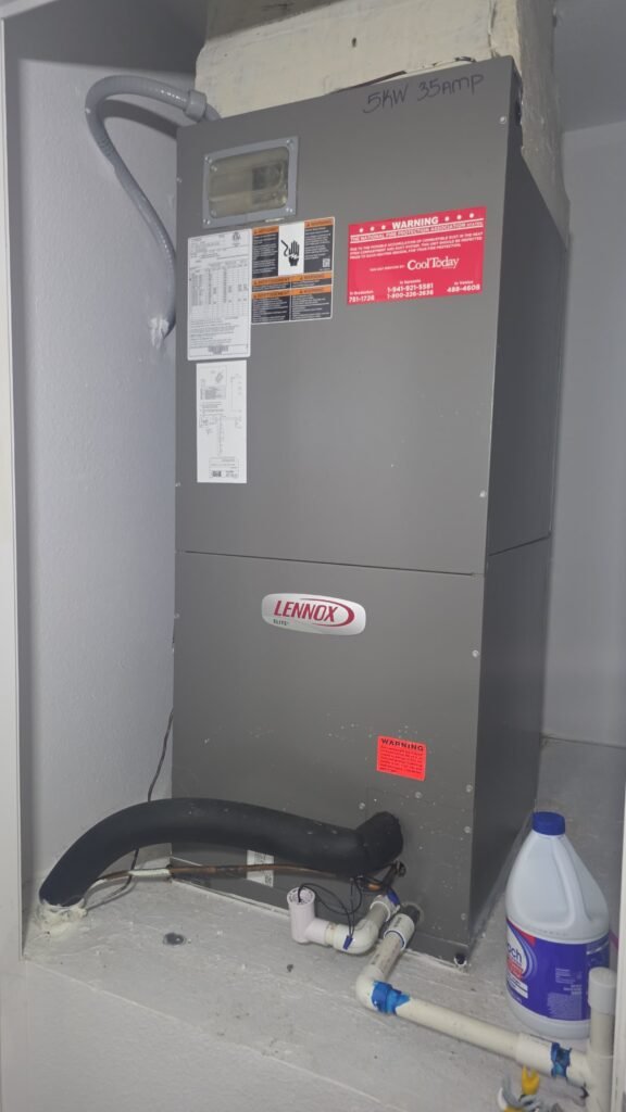 Lennox furnace in utility room in Brandon, FL 33511.