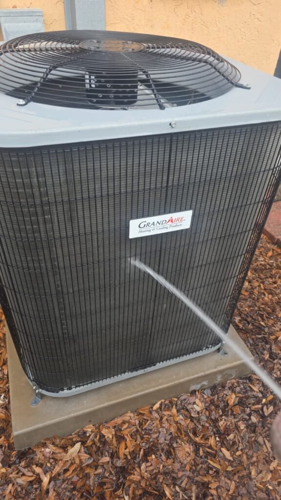 A GrandAire unit after a coil cleaning in Tampa, FL 33617.