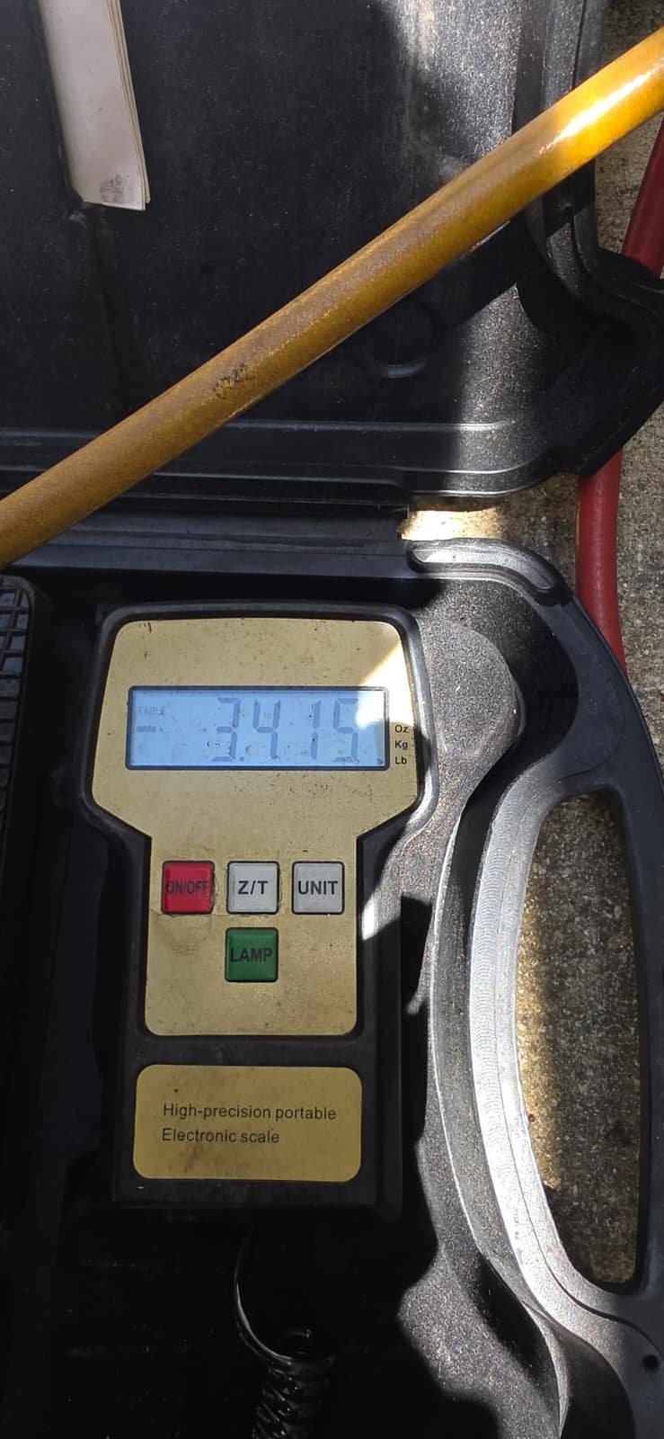 Different Scale Measurement - Brooksville, FL 34614 Digital scale with different weight measurement for AC service in Brooksville, FL 34614.