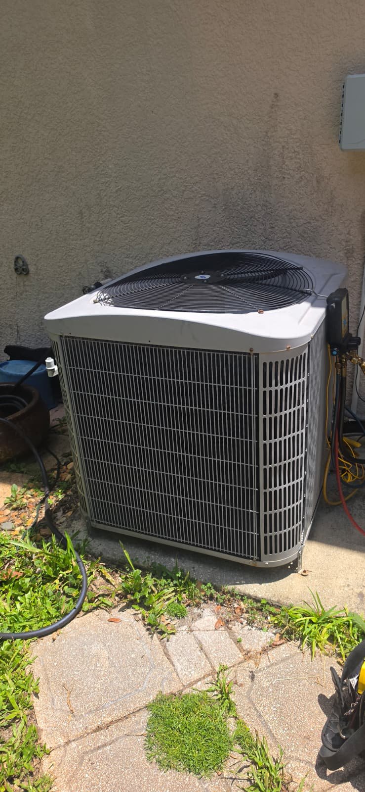 Outdoor AC Installation - Brooksville, FL 34614 Outdoor air conditioning unit installed at a home in Brooksville, FL 34614.
