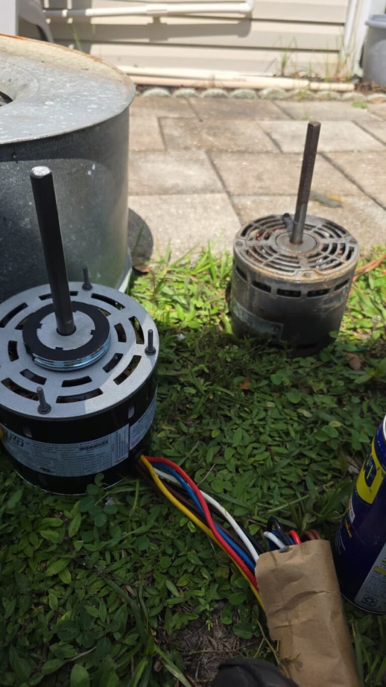 Blower Motor Replacement in Thonotosassa, FL 33592 Blower motors replaced during HVAC service in Thonotosassa, FL 33592