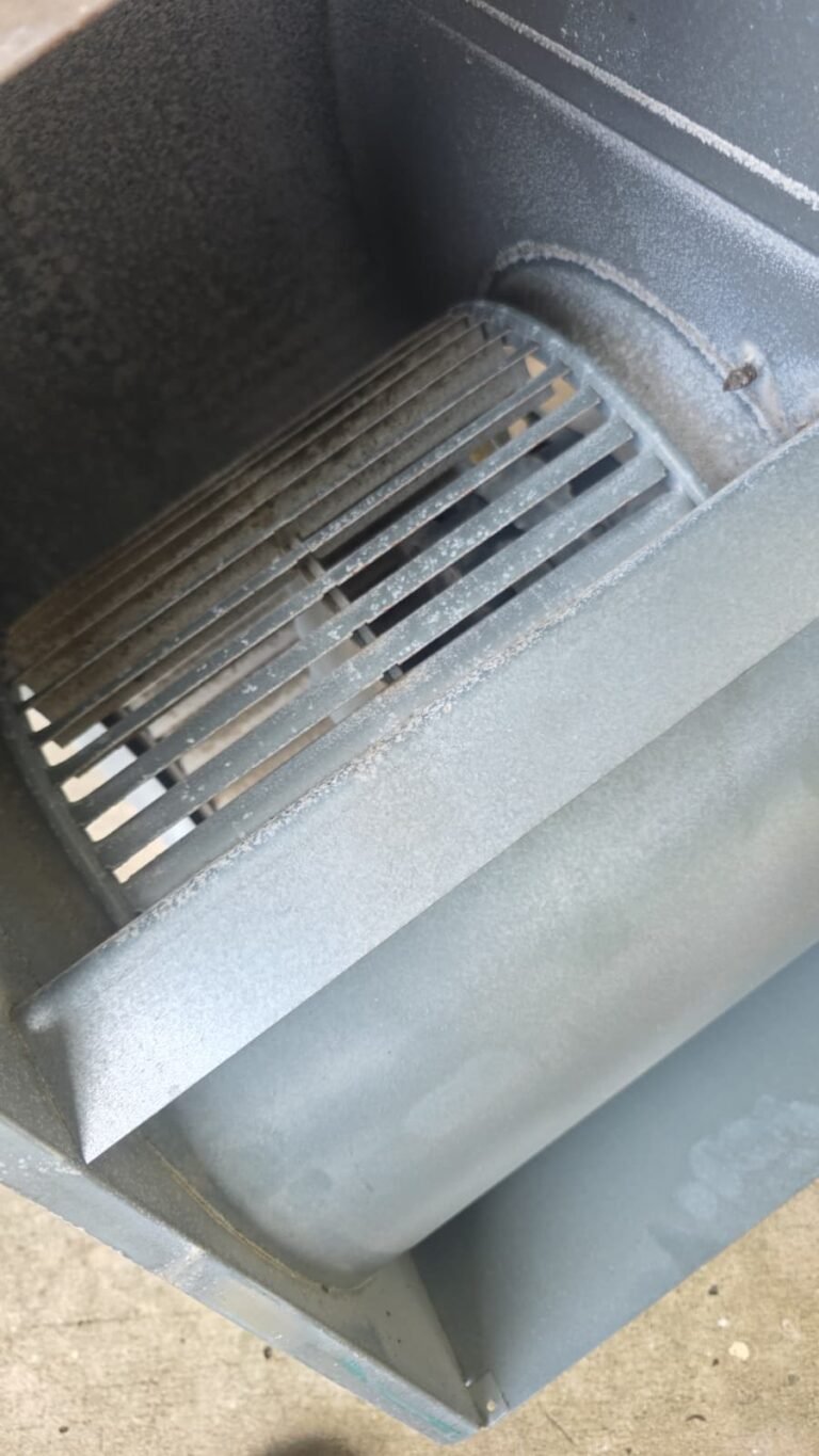 Blower wheel detail in HVAC unit, Holiday, FL 34691
