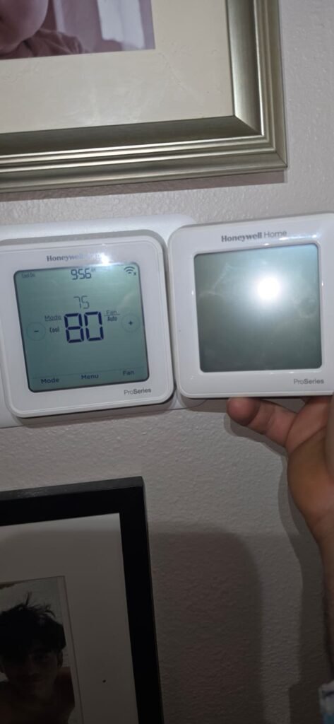 Comparing two Honeywell thermostats in Tampa, FL 33618