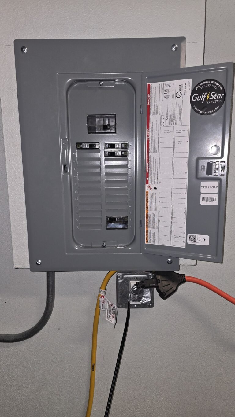 Electrical Panel with Open Door in Tampa, FL 33629 Electrical panel with open door in Tampa, FL 33629