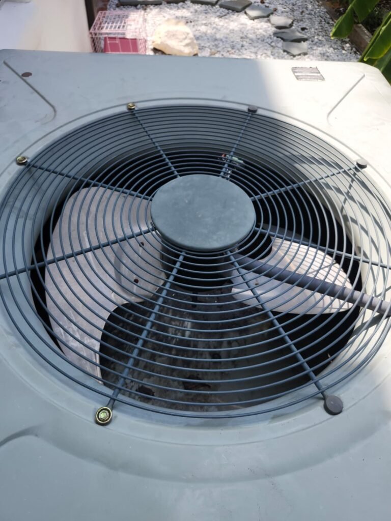 Installed HVAC unit with new fan motor in Tampa, FL 33609