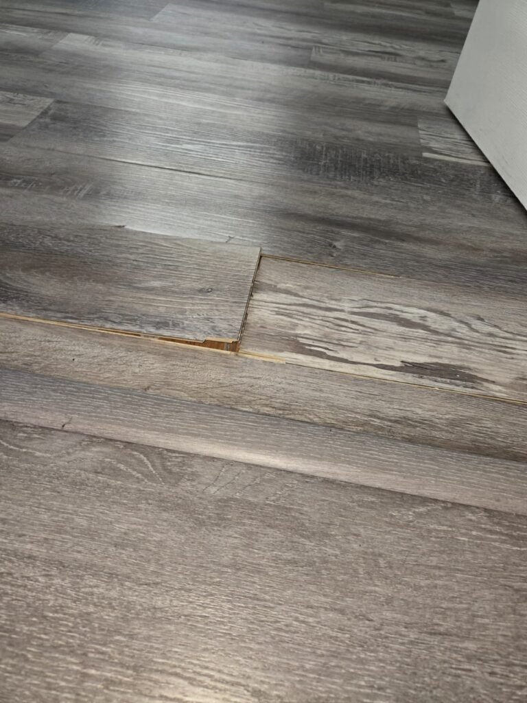 Moisture-Damaged Flooring in Seminole, FL 33776 Lifted flooring indicating moisture issue in Seminole, FL 33776