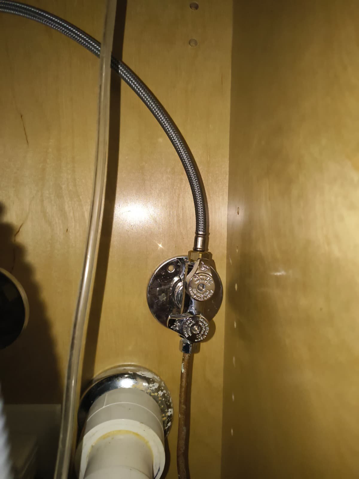 Close-up of plumbing fixture, Tampa, FL 33609