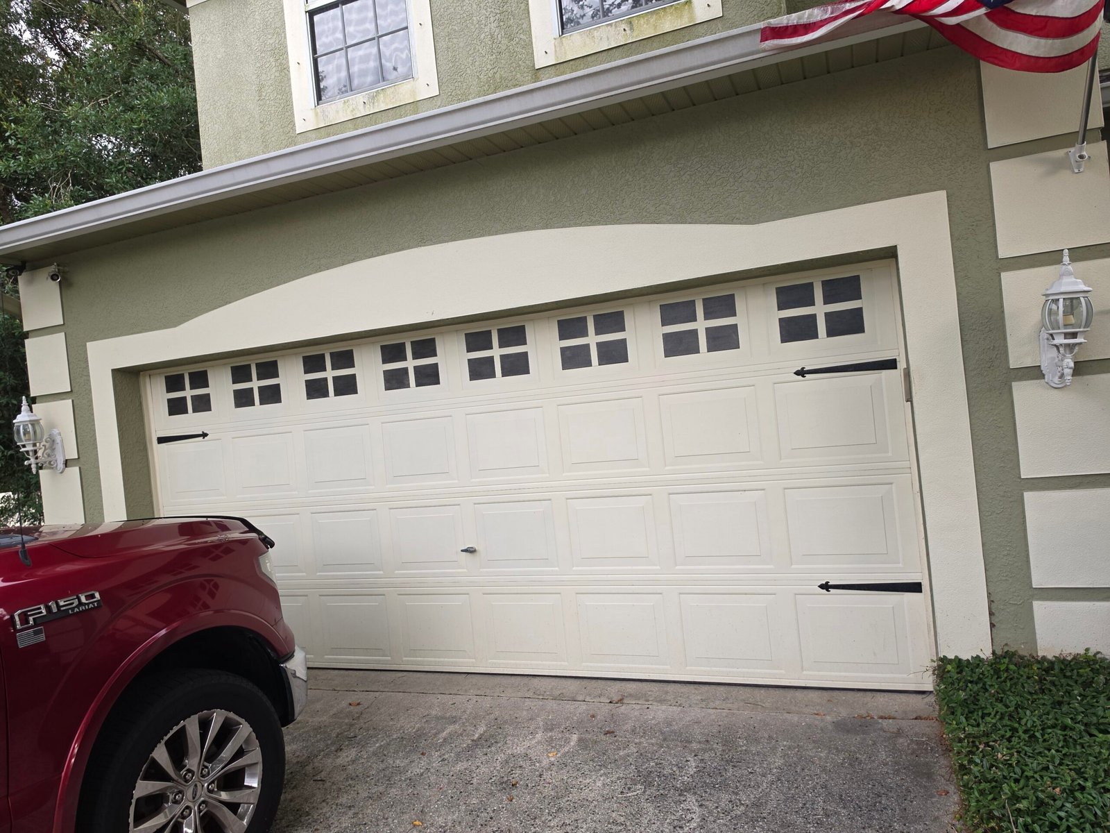 Residential Exterior - Tampa, FL 33625 Exterior view of a house with a garage and parked vehicle in Tampa, FL 33625. Residential setting.