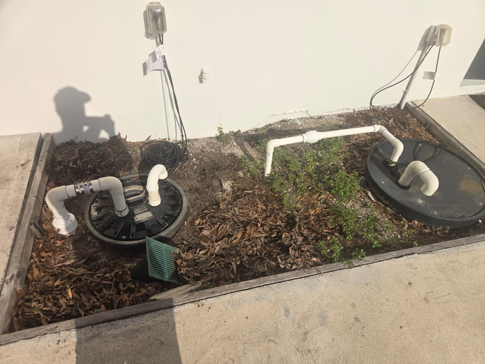 Sewage Pump and Landscaping - Tampa, FL 33634 Completed sewage pump installation with landscaping in Tampa, FL 33634.