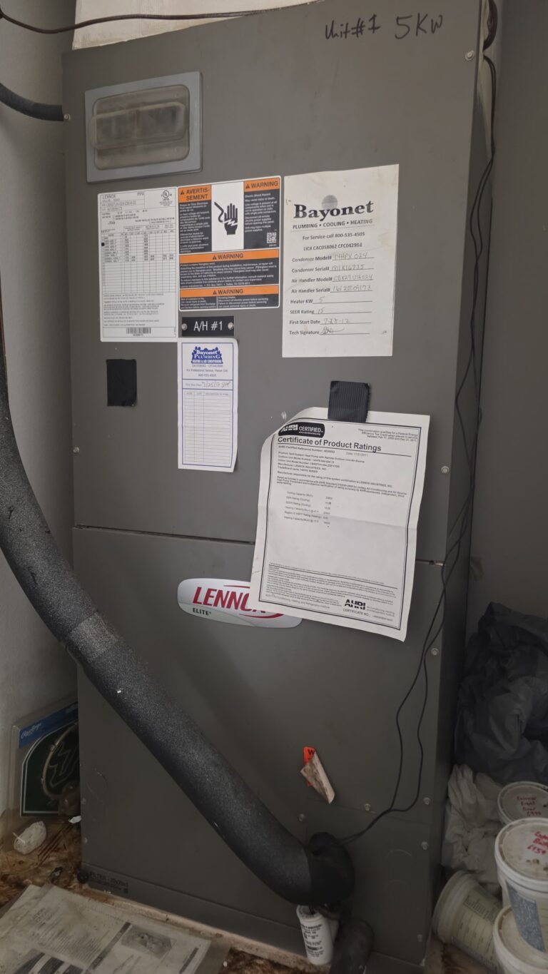 Air Handler with Documentation in Ruskin, FL 33570 Air handler with documentation in Ruskin, FL 33570