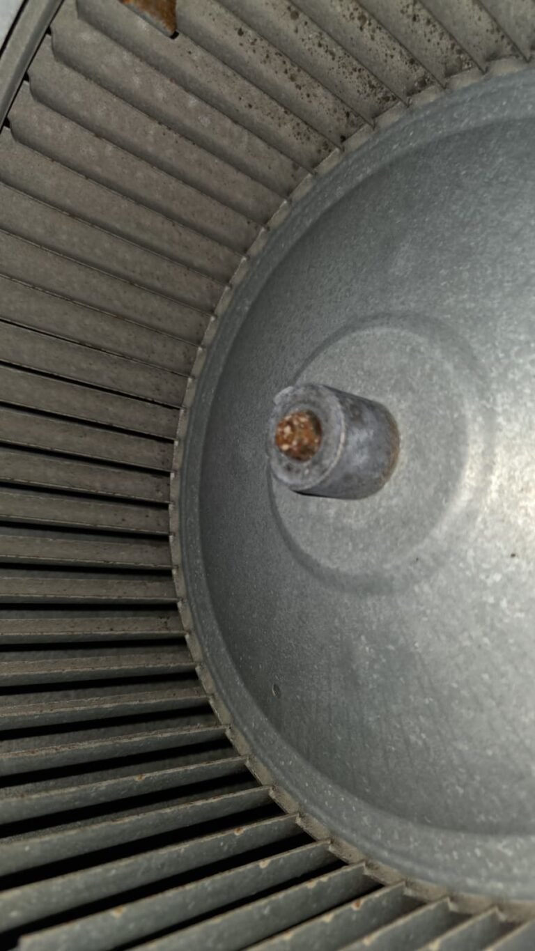 Blower Motor Detail in Wesley Chapel, FL 33543 Blower motor detail in HVAC unit, Wesley Chapel, FL 33543