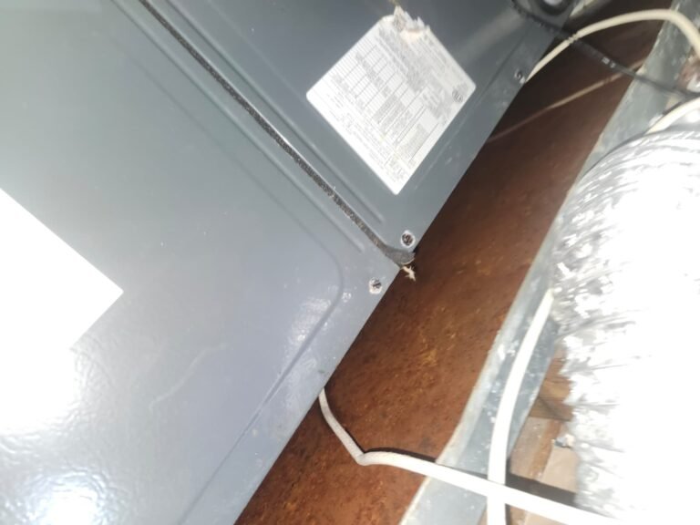 Close-Up of HVAC Unit in Clearwater, FL 33765 Close-up of HVAC unit in attic, Clearwater, FL 33765