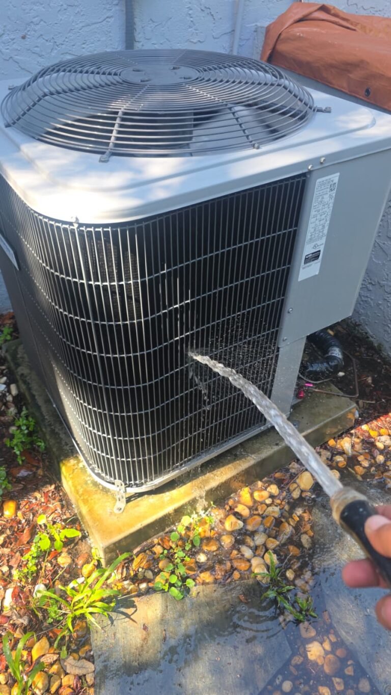 Condenser Unit Cleaning in Palm Harbor, FL 34683 Condenser unit cleaning in Palm Harbor, FL 34683