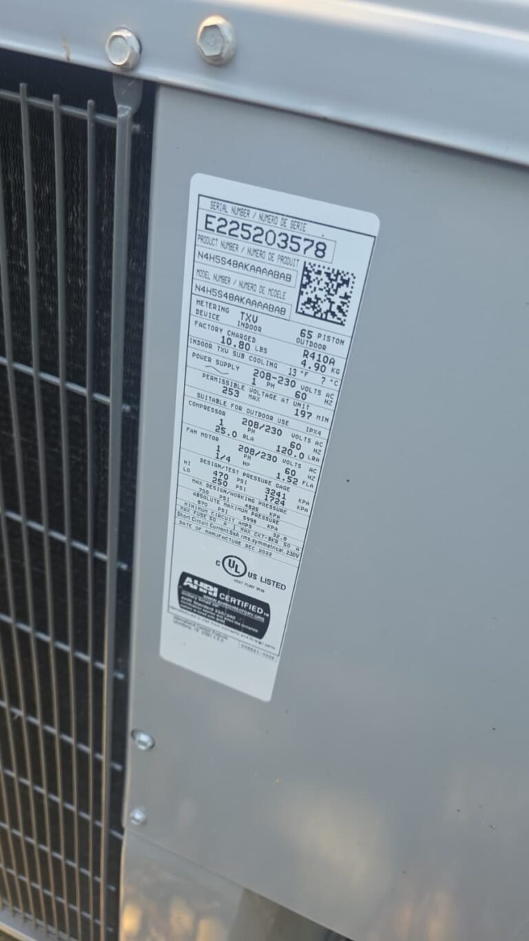 Condenser Unit Label in Palm Harbor, FL 34683 Condenser unit label in Palm Harbor, FL 34683
