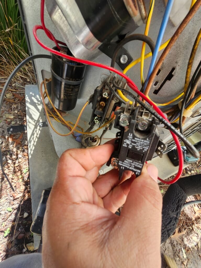 Contactor installation in HVAC unit in Hudson, FL 34667