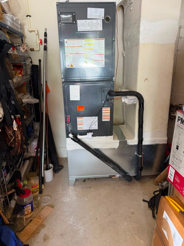 Daikin HVAC unit with gauges in Pinellas Park, FL 33782