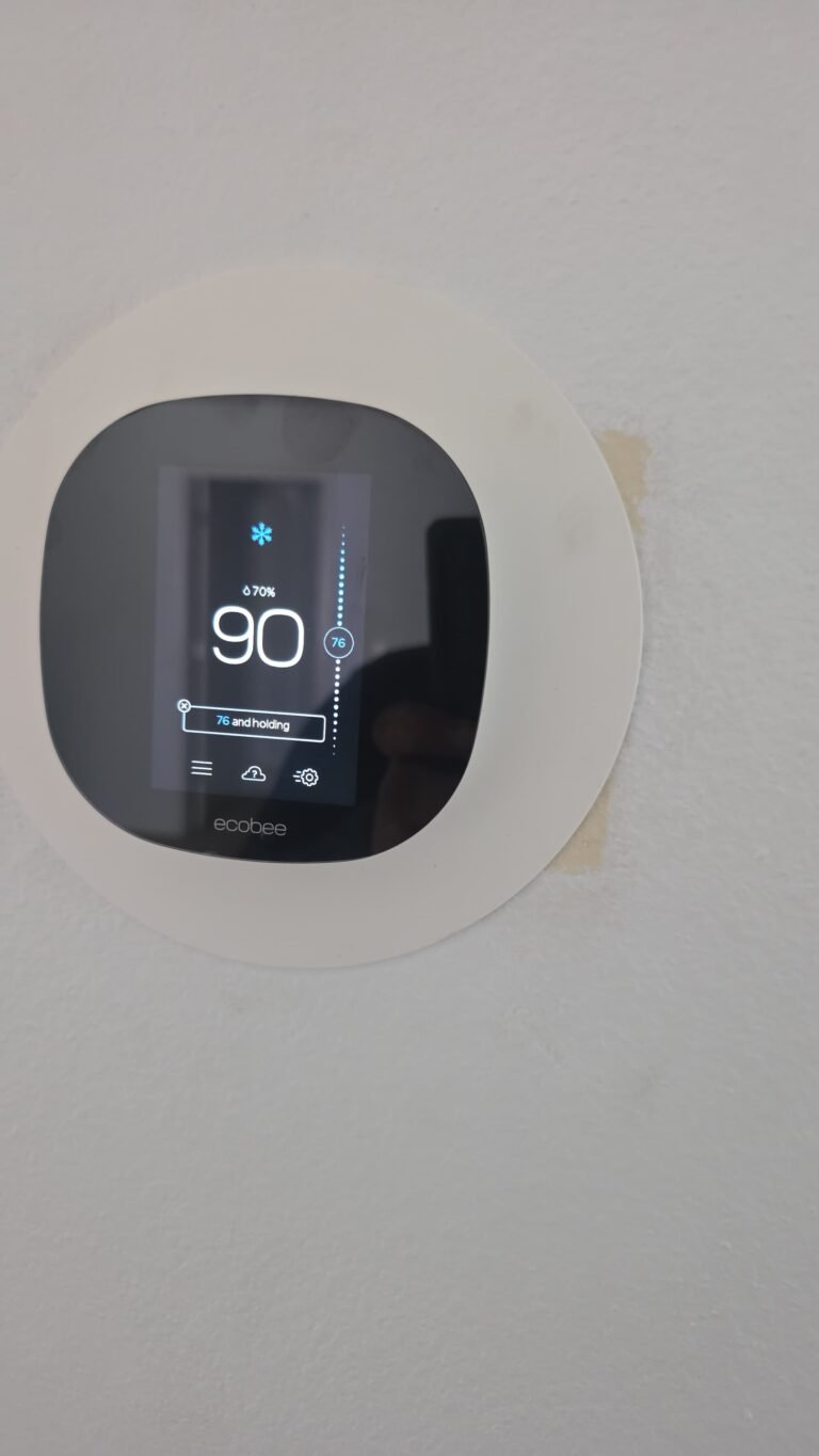 Ecobee Smart Thermostat Installation in Ruskin, FL 33570 Ecobee smart thermostat installation in Ruskin, FL 33570