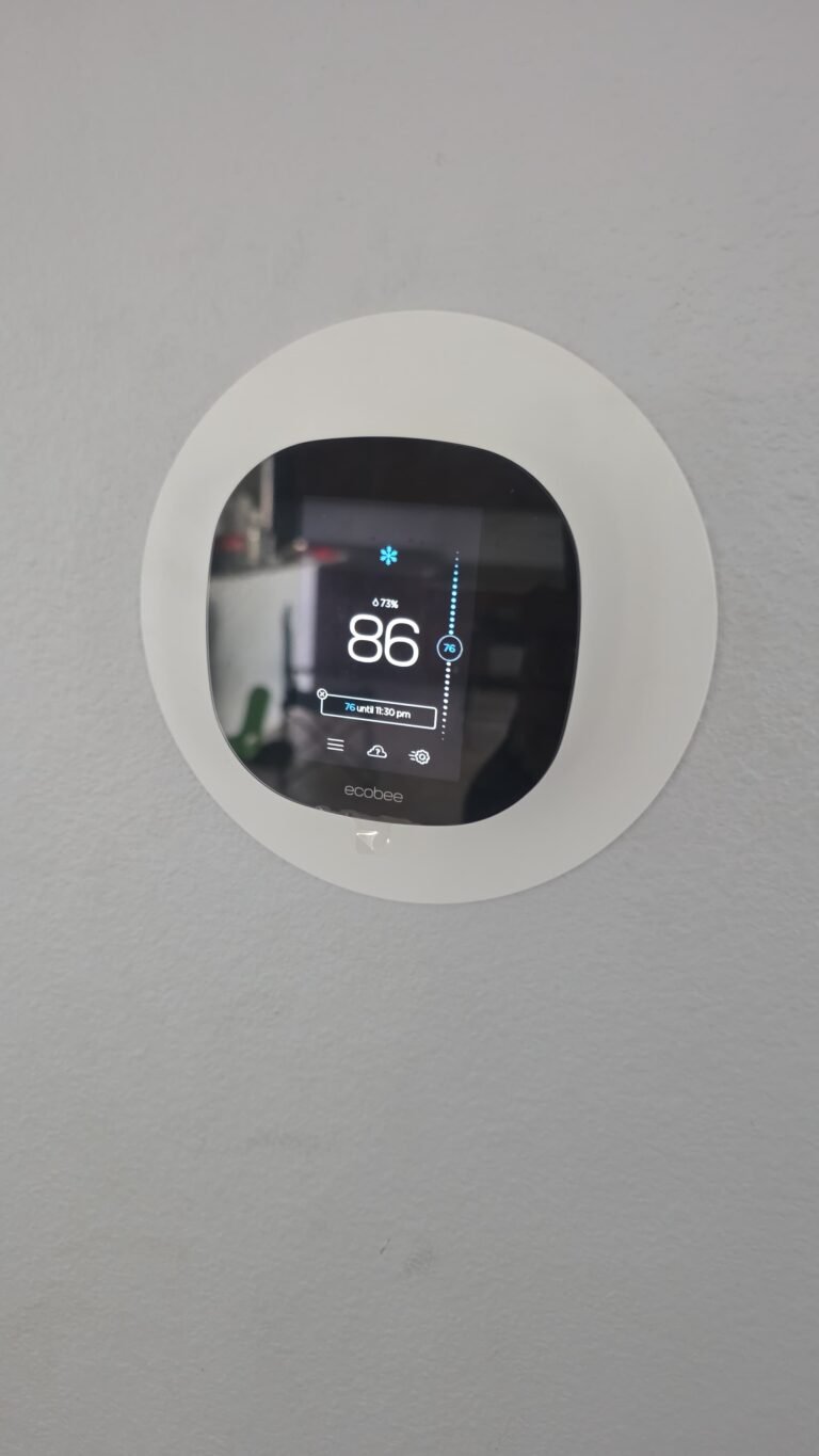 Ecobee Smart Thermostat Installation in Ruskin, FL 33570 Ecobee smart thermostat installation in Ruskin, FL 33570
