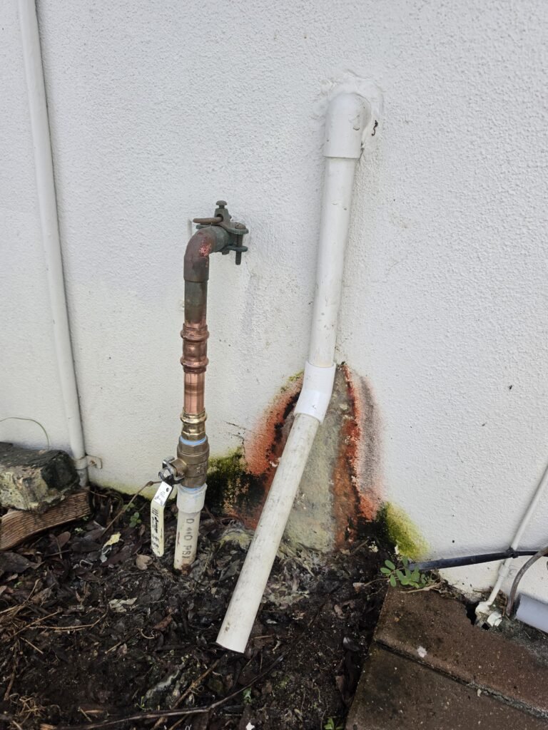 Exterior shutoff valve installation in Tampa, FL 33629