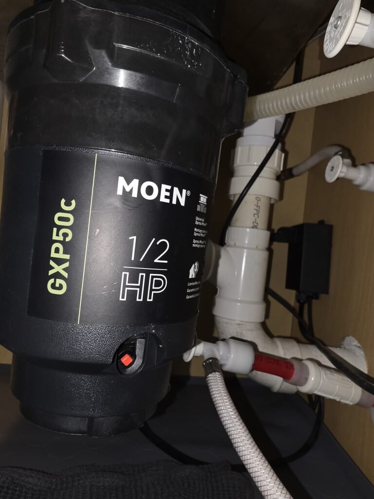 Close-up of garbage disposal unit in Odessa, FL 33556