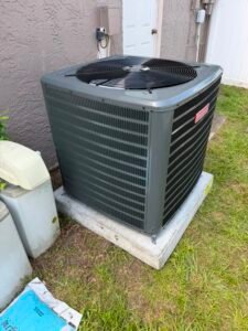 HVAC unit with utility boxes in Brandon, FL 33511