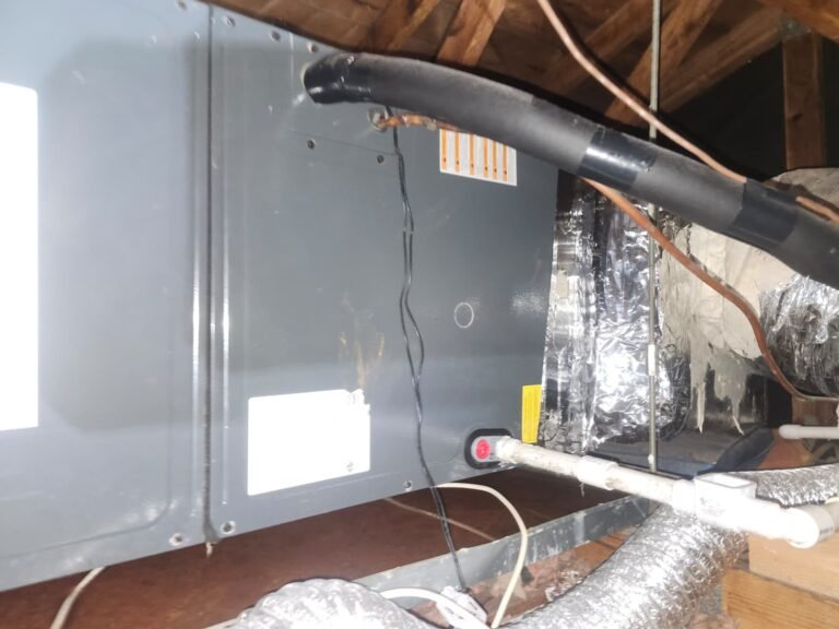 HVAC Unit with Ductwork in Clearwater, FL 33765 HVAC unit with ductwork in attic, Clearwater, FL 33765