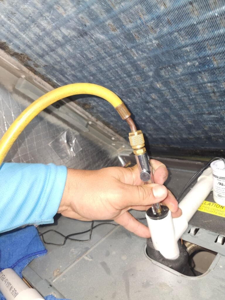 In-progress Drain Line Service in Tampa, FL 33604 In-progress drain line service in Tampa, FL 33604