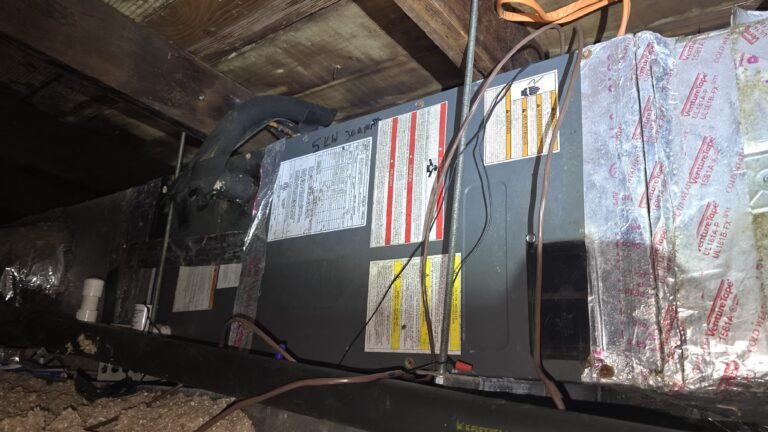 Installed indoor HVAC unit in St. Petersburg, FL 33705