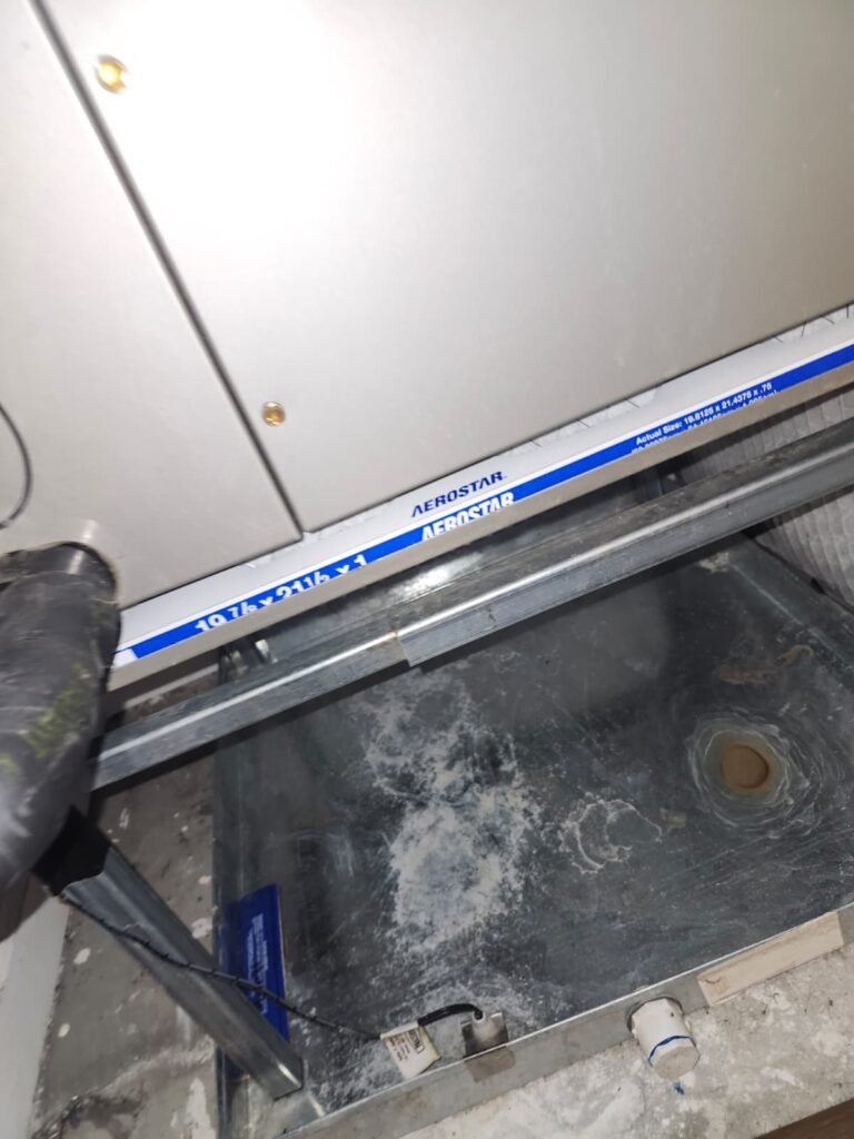 Installed Air Filter in Tampa, FL 33611 Installed air filter in HVAC unit, Tampa, FL 33611