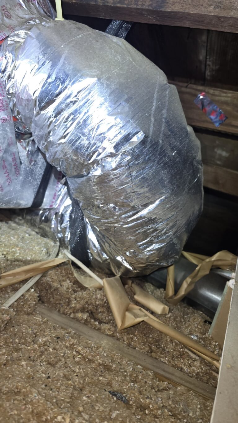 Insulated HVAC ductwork in attic in St. Petersburg, FL 33705