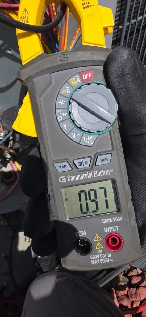 Multimeter showing a reading, Trinity, FL 34655