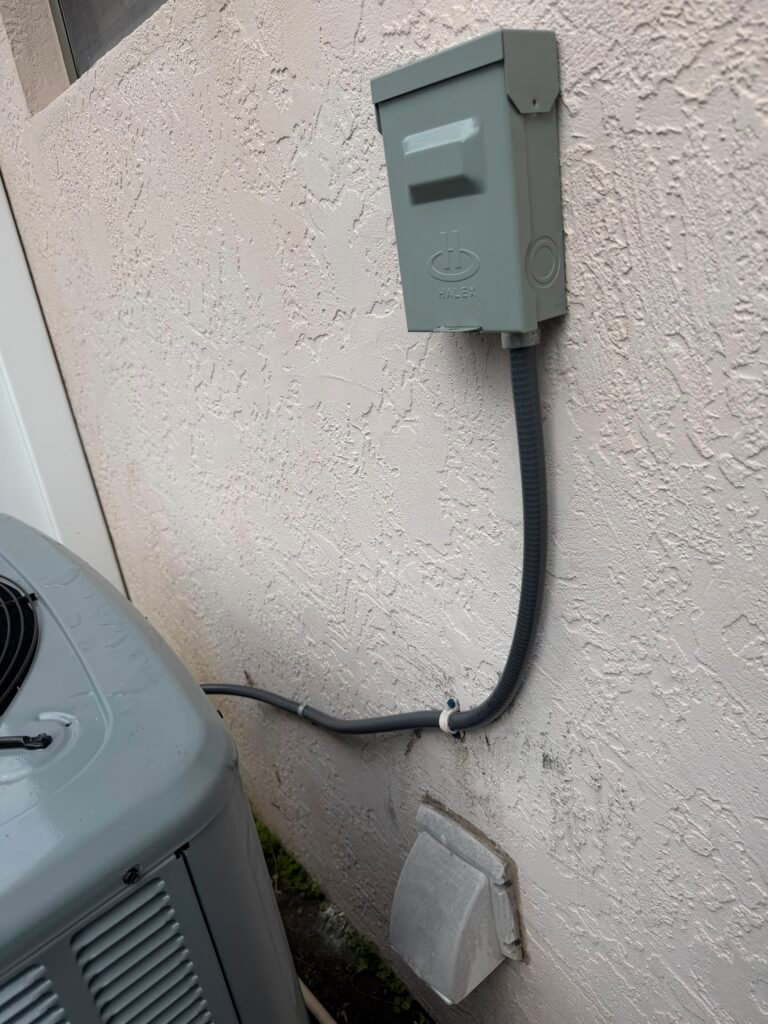Old HVAC unit before replacement in Pinellas Park, FL 33782