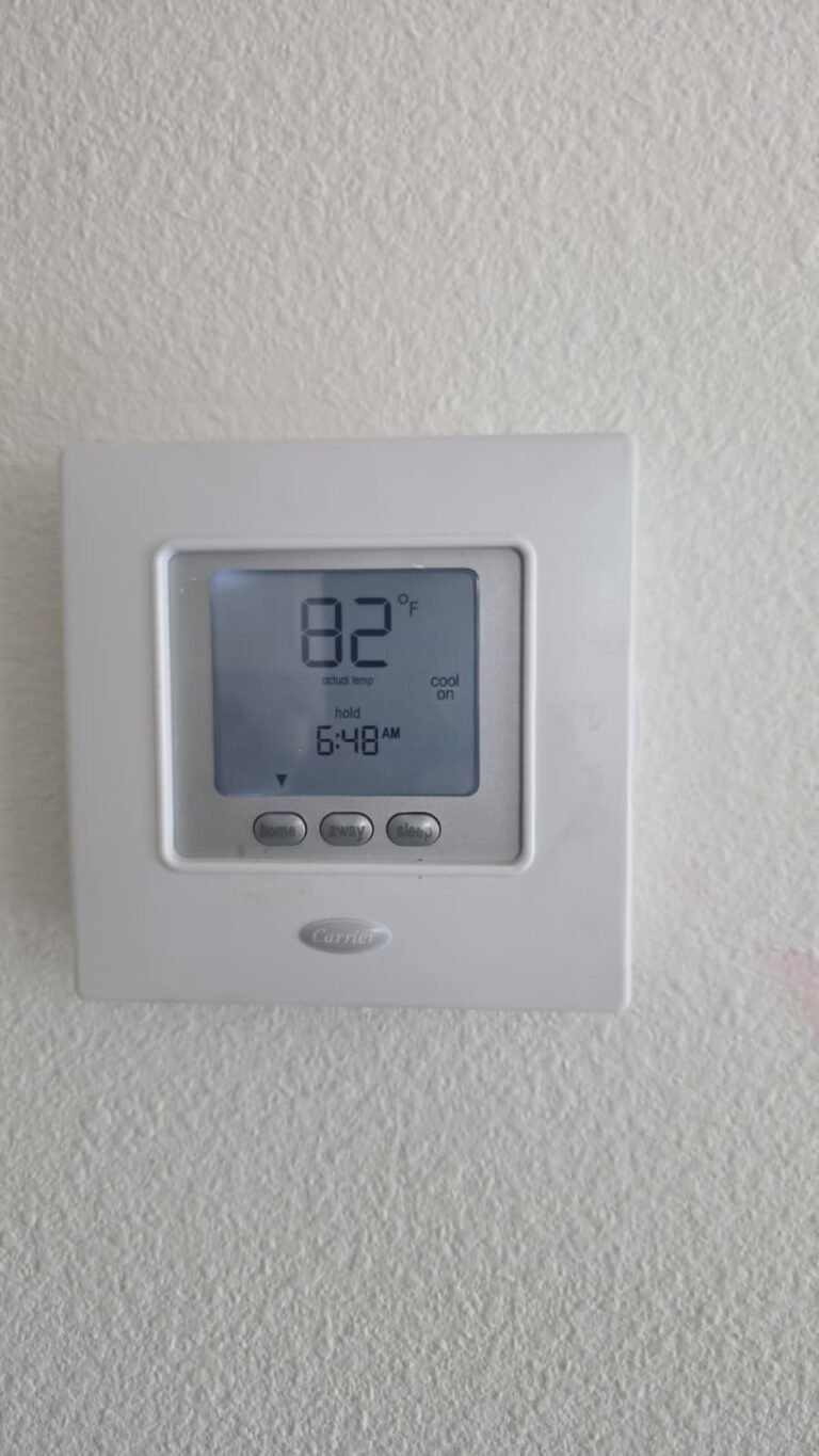 Thermostat Display in Wesley Chapel, FL 33543 Thermostat showing temperature in Wesley Chapel, FL 33543