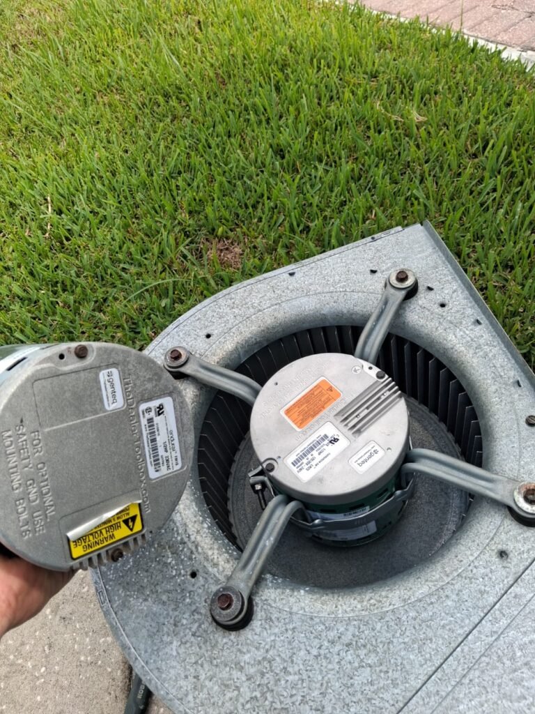 Blower motor installation in Trinity, FL 34655