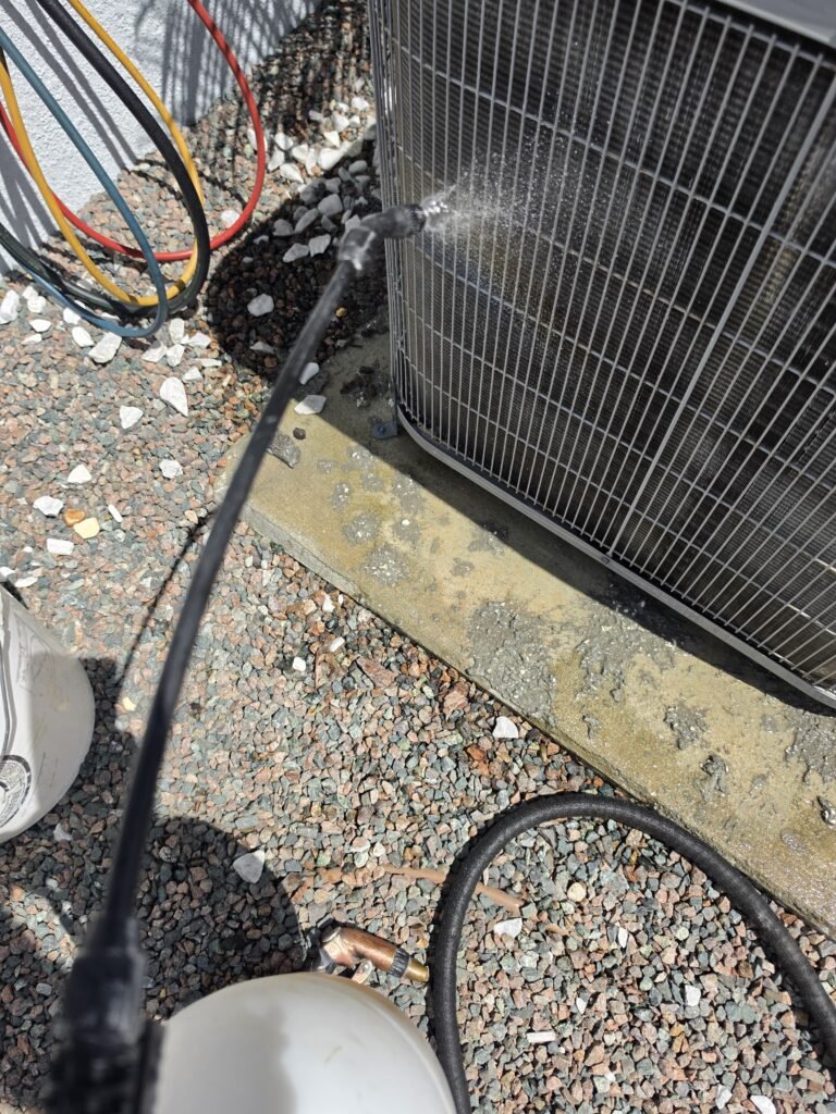 Cleaning HVAC Unit Coils in Wesley Chapel, FL 33545 Cleaning HVAC unit coils, Wesley Chapel, FL 33545
