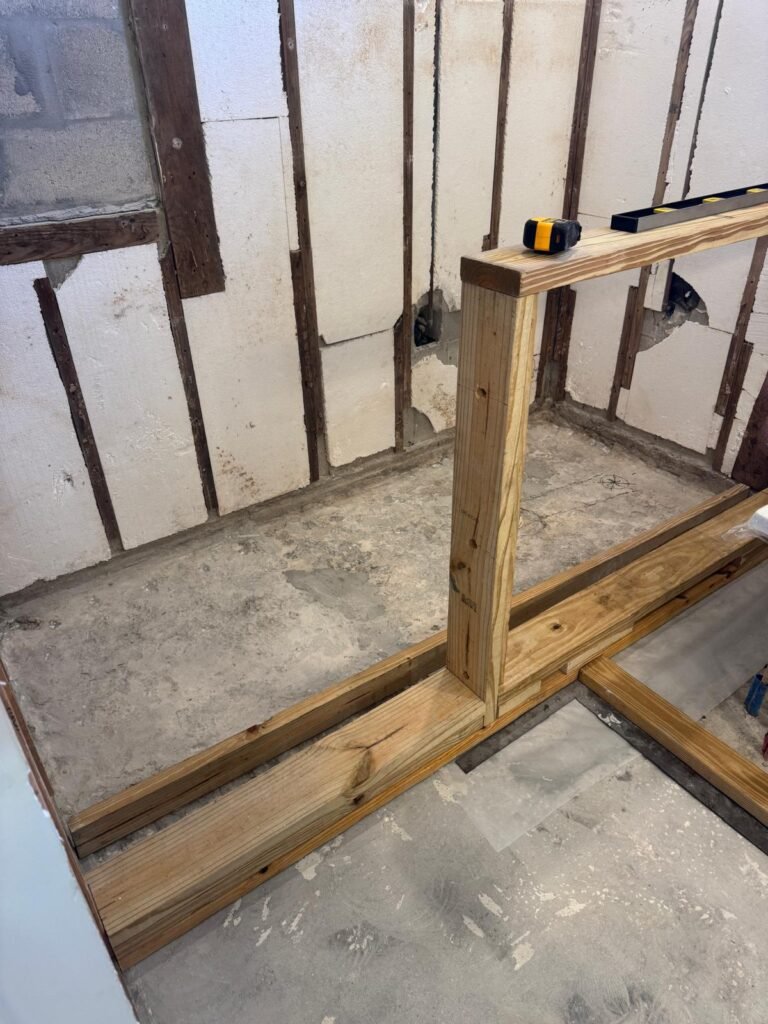 Concrete Floor with Wooden Framing in Odessa, FL 33556 Concrete floor with wooden framing in Odessa, FL 33556