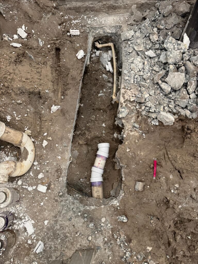 Drain Installation in Concrete Floor in Odessa, FL 33556 Drain installation in concrete floor in Odessa, FL 33556